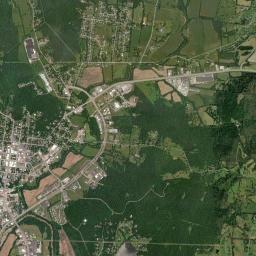 Fayetteville High Resolution Satellite Map