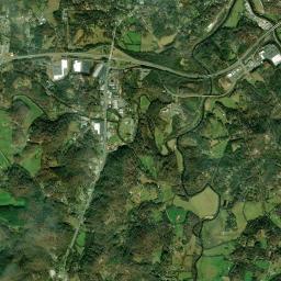 Aerial view of Cherokee Ruby & Sapphire Mine
