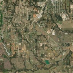 Blanchard High Resolution Satellite Map