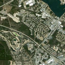 Craven County High Resolution Satellite Map