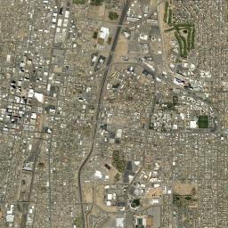 Albuquerque, New Mexico map(satellite map)