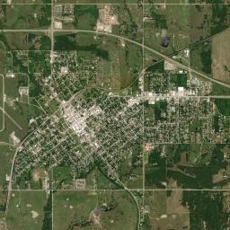 Holdenville High Resolution Satellite Map