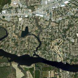 Trent Woods High Resolution Satellite Map