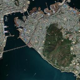 Busan High Resolution Satellite Map