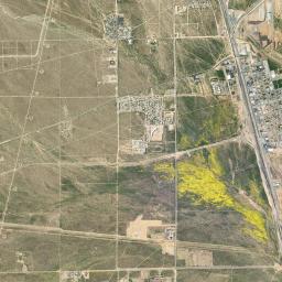 Mojave High Resolution Satellite Map