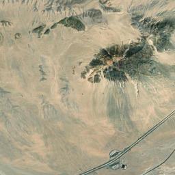 Aerial view of Midway Area (Lavic Jasper)