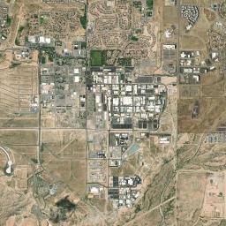 Kirtland AFB, NM locator map