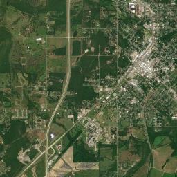 Poteau High Resolution Satellite Map