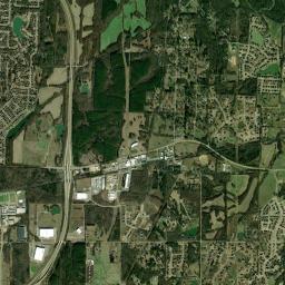 Piperton High Resolution Satellite Map