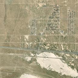 North Edwards High Resolution Satellite Map