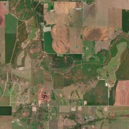 Grady County High Resolution Satellite Map
