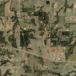 McClain County High Resolution Satellite Map