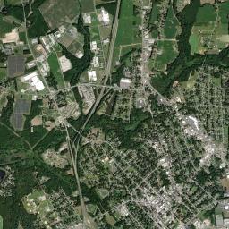 Clinton High Resolution Satellite Map