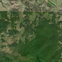 Aerial view of Hunter Knob