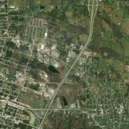 North George Nigh Expressway McAlester OK Satellite Map