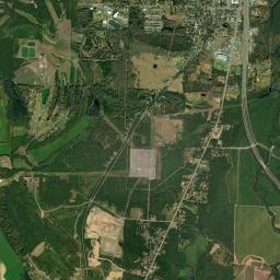 Mayflower High Resolution Satellite Map