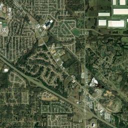 9893 Cherokee Drive, Olive Branch, MS Satellite Map