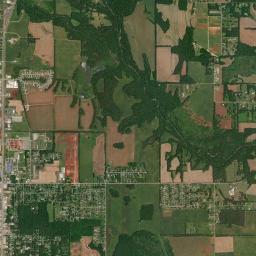 Hazel Green High Resolution Satellite Map