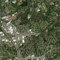 Spartanburg County High Resolution Satellite Map