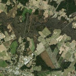 Beulaville High Resolution Satellite Map