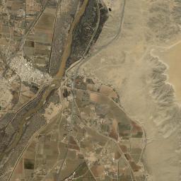 Aerial view of Isleta Pueblo