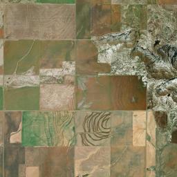 Kiowa County High Resolution Satellite Map