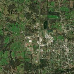 Waldron High Resolution Satellite Map