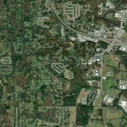 Catoosa County High Resolution Satellite Map