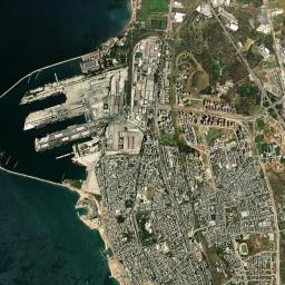 Tartouss High Resolution Satellite Map