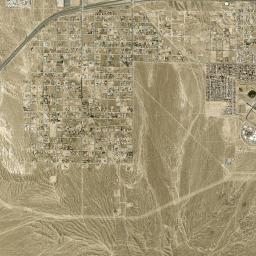 Barstow Heights High Resolution Satellite Map