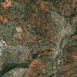 Sedona High Resolution Satellite Map