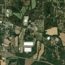 Byhalia High Resolution Satellite Map