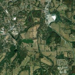 Chickamauga High Resolution Satellite Map