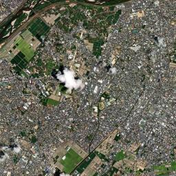 Nishio-shi High Resolution Satellite Map