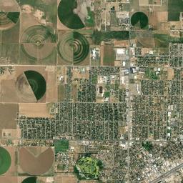 Hereford High Resolution Satellite Map