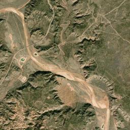 Aerial view of Prairie Dog Town Fork of Red River