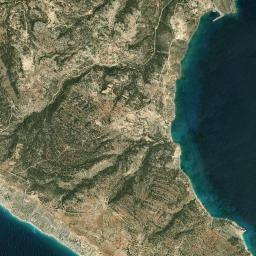 Kastrí High Resolution Satellite Map