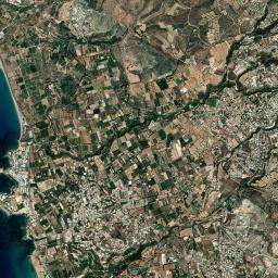 Kissonerga High Resolution Satellite Map