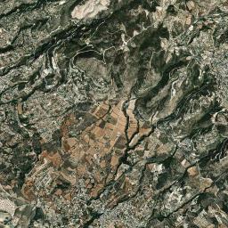 Mesógi High Resolution Satellite Map