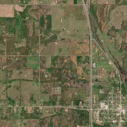 Rush Springs High Resolution Satellite Map