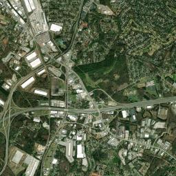 Gantt High Resolution Satellite Map