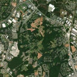Mauldin High Resolution Satellite Map