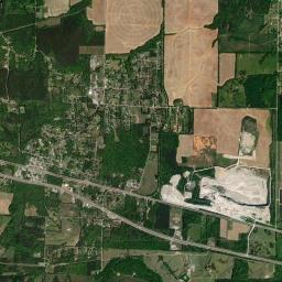 Cherokee High Resolution Satellite Map