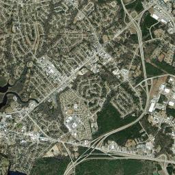 Jacksonville High Resolution Satellite Map