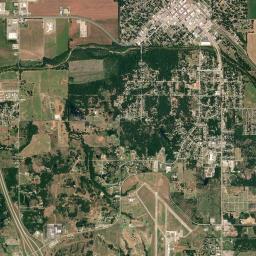 Pauls Valley High Resolution Satellite Map