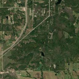 Pontotoc County High Resolution Satellite Map