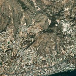 Mouttagiáka High Resolution Satellite Map