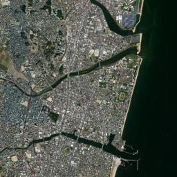 Tsu-shi High Resolution Satellite Map