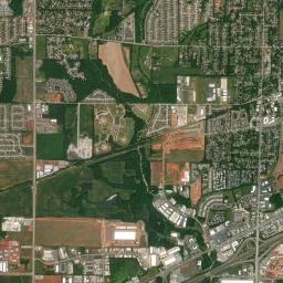 Madison High Resolution Satellite Map