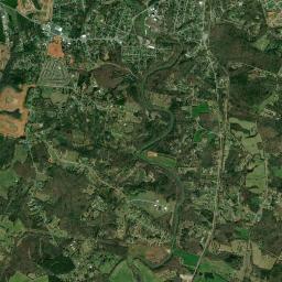 Piedmont High Resolution Satellite Map